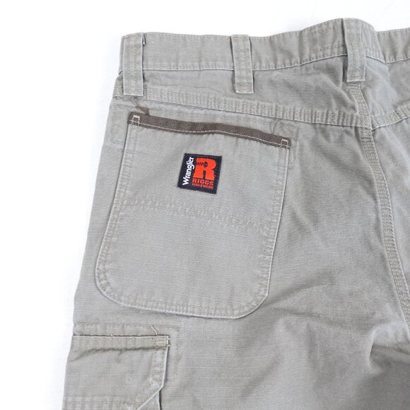 Wrangler Riggs Ripstop Cargo Pants Men's 38x30 Heavyduty Workwear - Picture 6 of 11